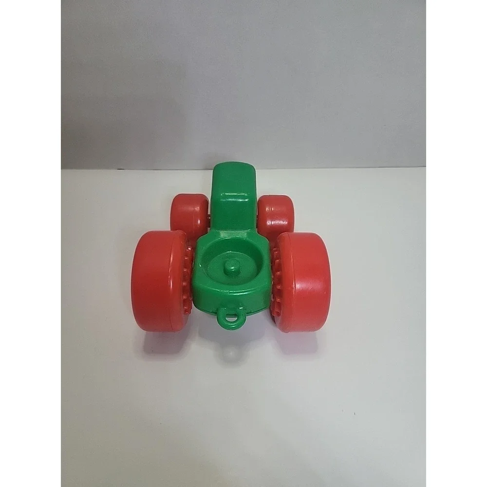 Little Tikes Vintage Green Tractor w/ Red Wheels VTG Single Prop Toy Toddle Tots